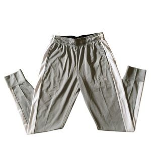 K-Swiss Jogger Pants Size S Grey and White Lightweight and Breathable